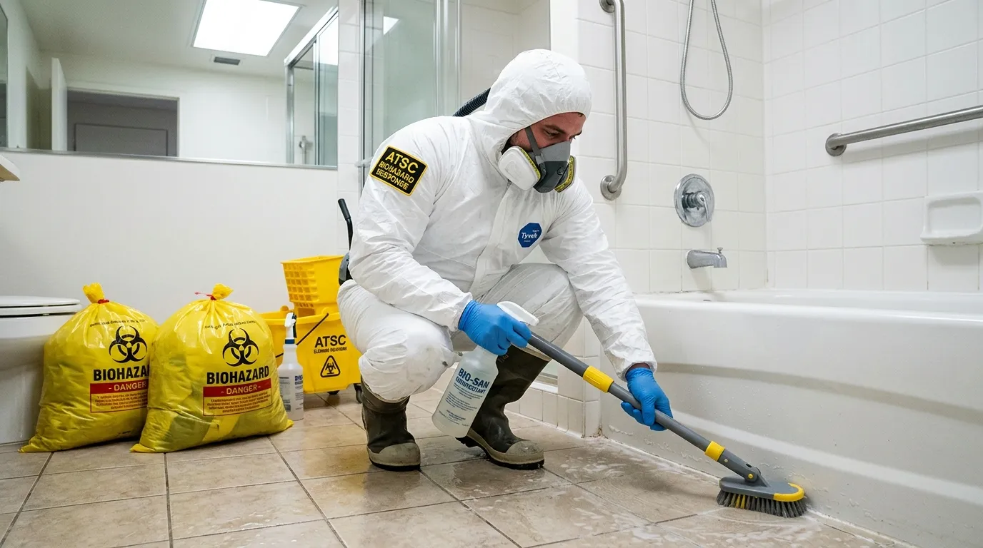 Decontamination equipment deployed for Blood Cleanup in Rosemount